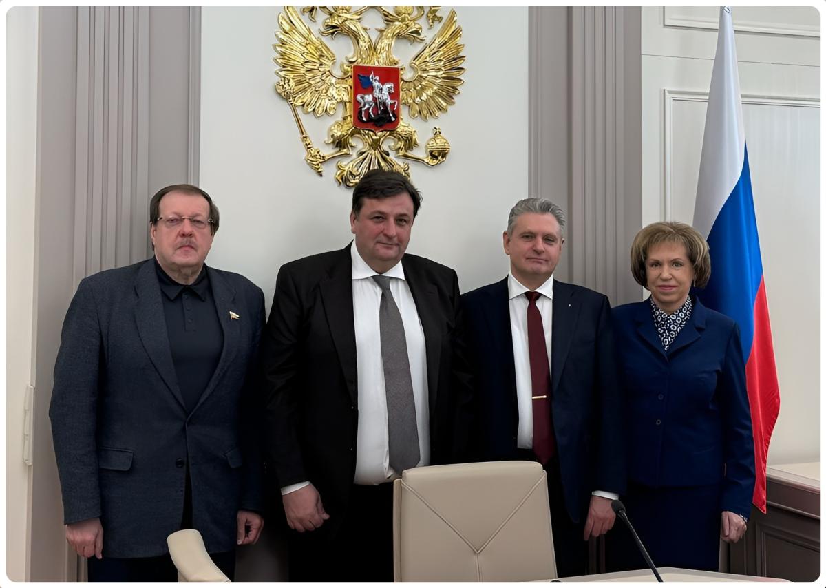  Николай Малинов провёл рабочую встречу в Совете Федерации