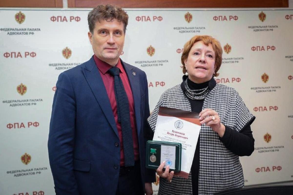 Игорь Бушманов награждён медалью «За профессионализм»