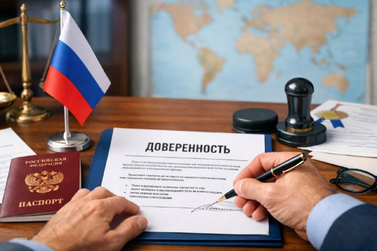 Как оформить доверенность в России, находясь за границей