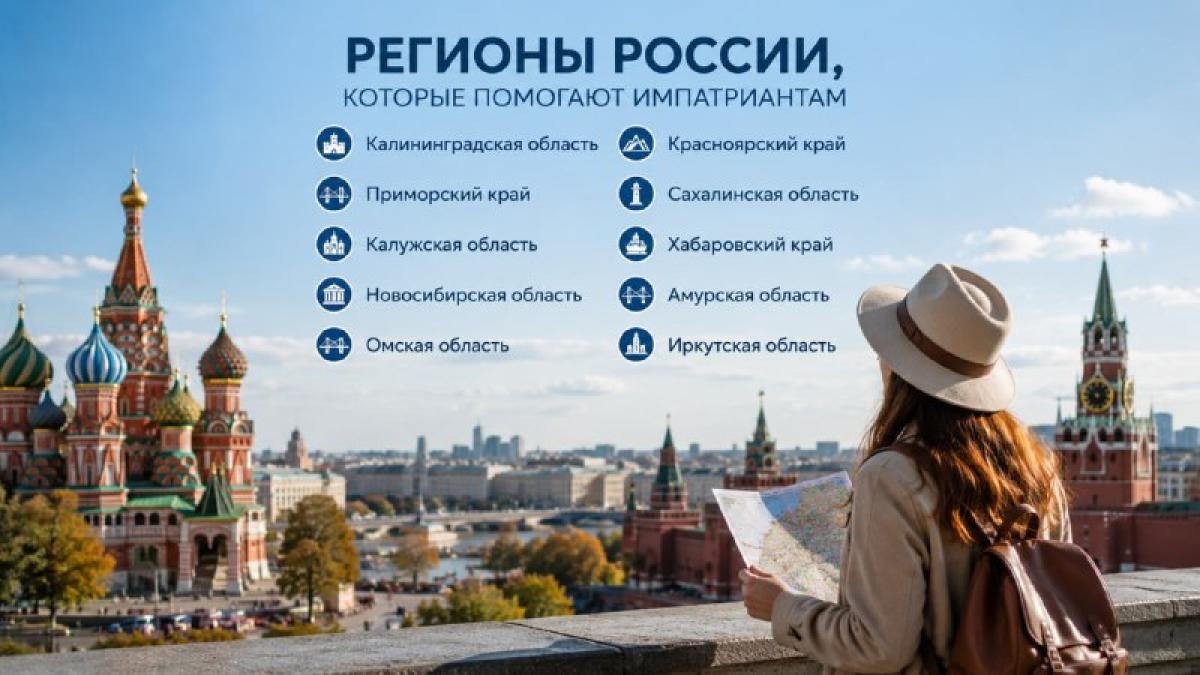 Какие регионы России сегодня помогают импатриантам