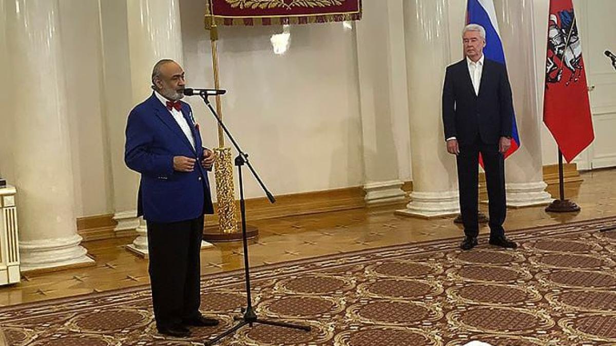 Г.Б. Мирзоеву вручён Орден Дружбы.